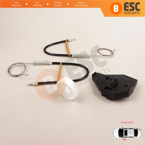 Window Regulator Repair Set Front Left Door for Ford Mondeo MK1 MK2 1992-2001 4/5 Door 93BBF23201B