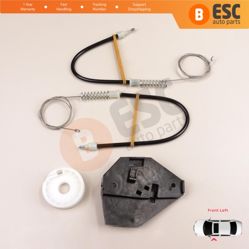 Window Regulator Repair Set Front Left Door for Ford Mondeo MK1 MK2 1992-2001 4/5 Door 93BBF23201B