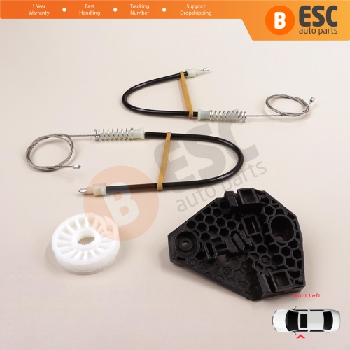 Window Regulator Repair Set Front Left Door for Ford Mondeo MK1 MK2 1992-2001 4/5 Door 93BBF23201B