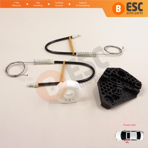 Window Regulator Repair Set Front Left Door for Ford Mondeo MK1 MK2 1992-2001 4/5 Door 93BBF23201B