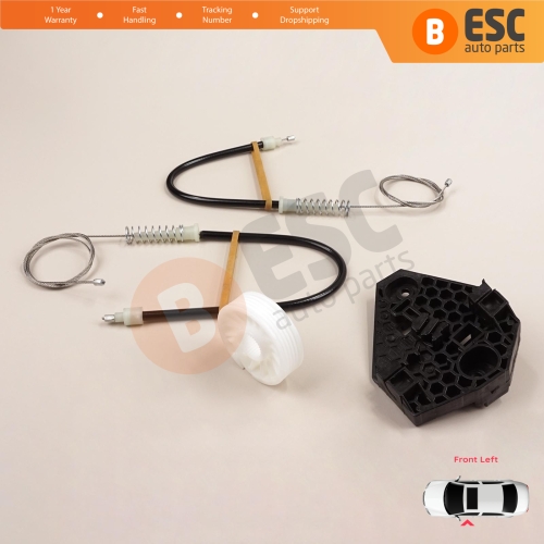 Window Regulator Repair Set Front Left Door for Ford Mondeo MK1 MK2 1992-2001 4/5 Door 93BBF23201B