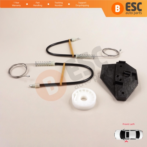 Window Regulator Repair Set Front Left Door for Ford Mondeo MK1 MK2 1992-2001 4/5 Door 93BBF23201B