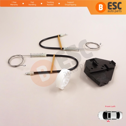Window Regulator Repair Set Front Left Door for Ford Mondeo MK1 MK2 1992-2001 4/5 Door 93BBF23201B