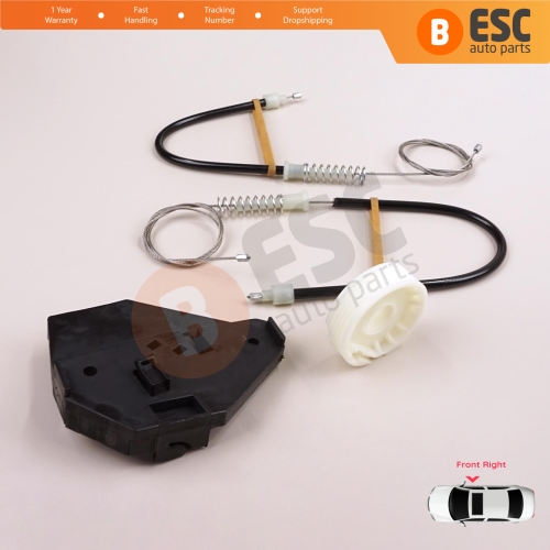 Window Regulator Repair Set Front Right Door for Ford Mondeo MK1 MK2 1992-2001 4/5 Door 93BBF23200B