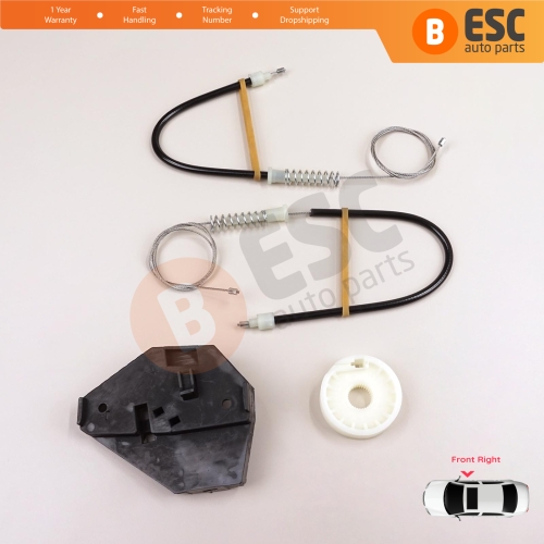 Window Regulator Repair Set Front Right Door for Ford Mondeo MK1 MK2 1992-2001 4/5 Door 93BBF23200B