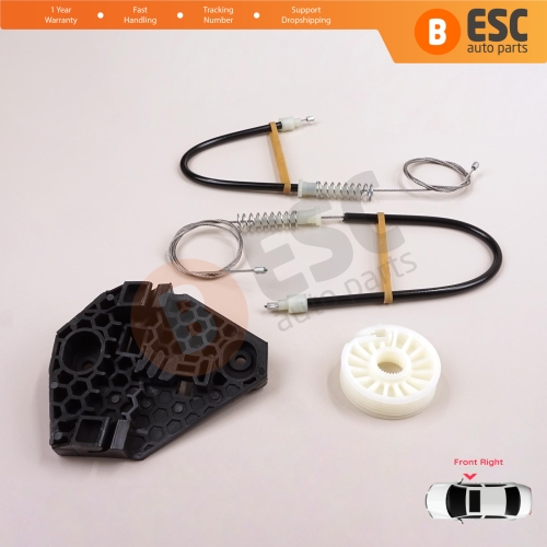 Window Regulator Repair Set Front Right Door for Ford Mondeo MK1 MK2 1992-2001 4/5 Door 93BBF23200B