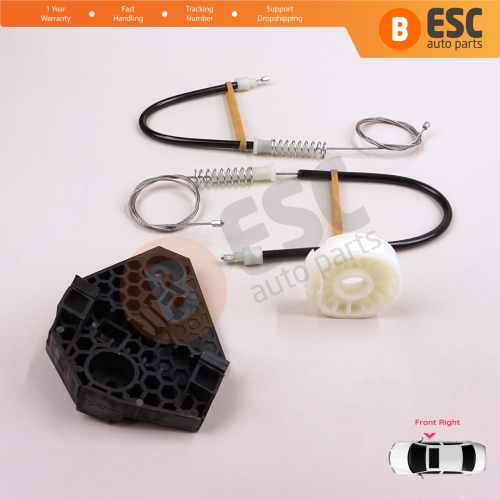 Window Regulator Repair Set Front Right Door for Ford Mondeo MK1 MK2 1992-2001 4/5 Door 93BBF23200B