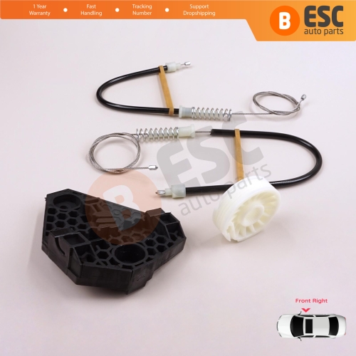 Window Regulator Repair Set Front Right Door for Ford Mondeo MK1 MK2 1992-2001 4/5 Door 93BBF23200B