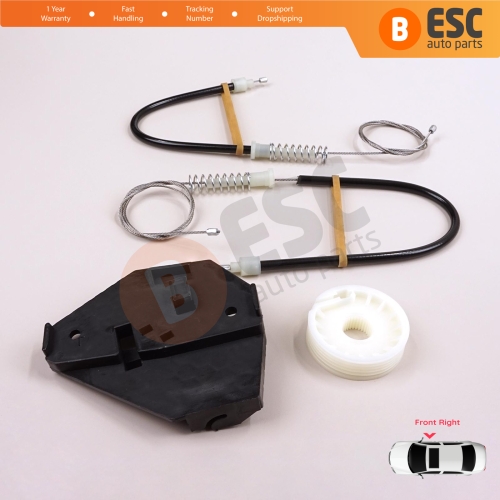 Window Regulator Repair Set Front Right Door for Ford Mondeo MK1 MK2 1992-2001 4/5 Door 93BBF23200B