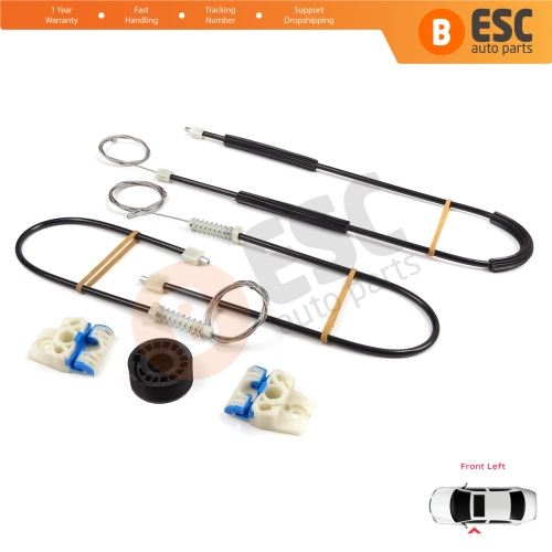 Window Regulator Repair Set Left Door for Mercedes Truck Arocs Actros Axor 2 Atego 3 Antos A9607201146