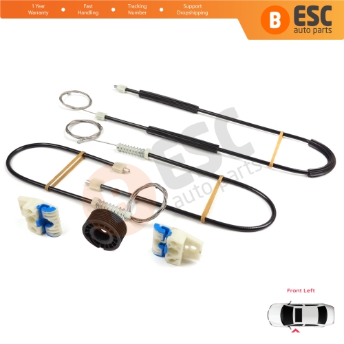 Window Regulator Repair Set Left Door for Mercedes Truck Arocs Actros Axor 2 Atego 3 Antos A9607201146