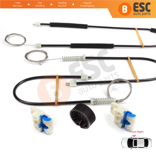 Window Regulator Repair Set Right Door for Mercedes Truck Arocs Actros Axor 2 Atego 3 Antos A9607201246