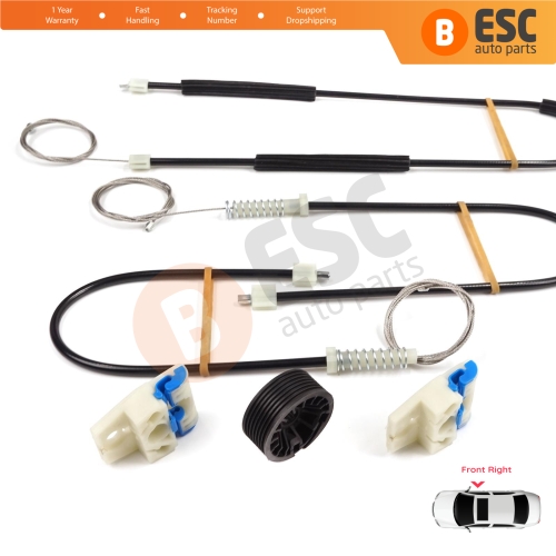 Window Regulator Repair Set Right Door for Mercedes Truck Arocs Actros Axor 2 Atego 3 Antos A9607201246