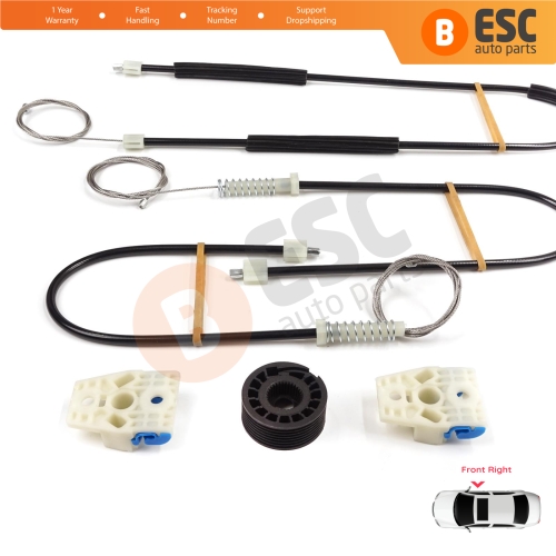 Window Regulator Repair Set Right Door for Mercedes Truck Arocs Actros Axor 2 Atego 3 Antos A9607201246