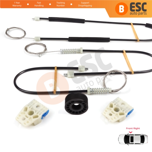 Window Regulator Repair Set Right Door for Mercedes Truck Arocs Actros Axor 2 Atego 3 Antos A9607201246