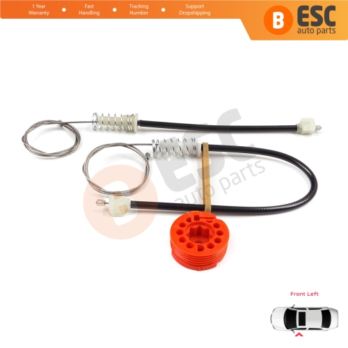 Window Regulator Repair Set Left Door for Honda S2000 AP1 AP2 1999-2009 72250-S2A-A03