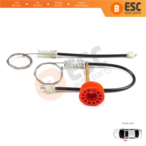 Window Regulator Repair Set Left Door for Honda S2000 AP1 AP2 1999-2009 72250-S2A-A03