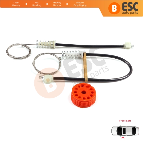 Window Regulator Repair Set Left Door for Honda S2000 AP1 AP2 1999-2009 72250-S2A-A03