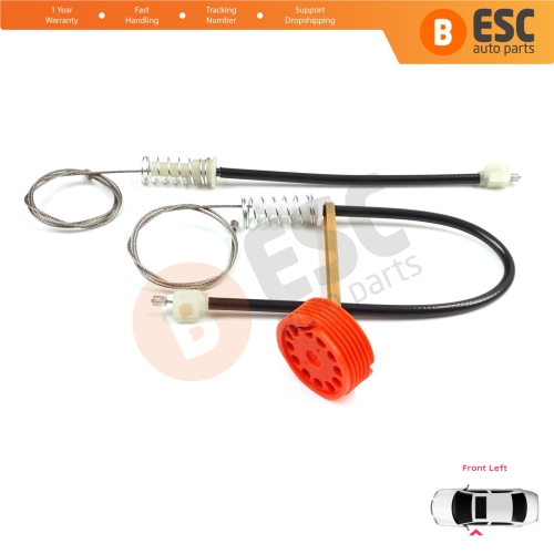 Window Regulator Repair Set Left Door for Honda S2000 AP1 AP2 1999-2009 72250-S2A-A03