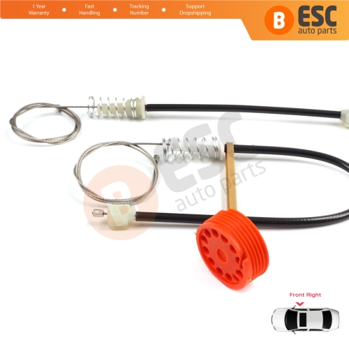 Window Regulator Repair Set Right Door for Honda S2000 AP1 AP2 1999-2009 72210-S2A-G02