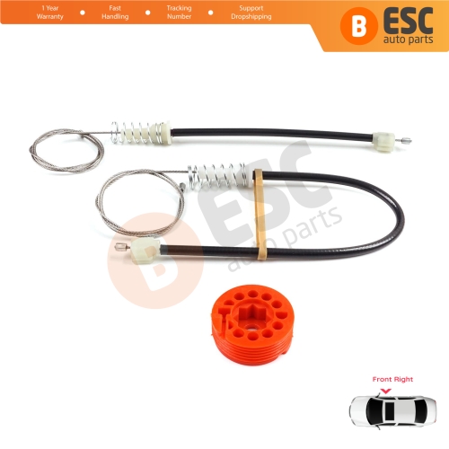 Window Regulator Repair Set Right Door for Honda S2000 AP1 AP2 1999-2009 72210-S2A-G02