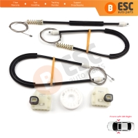 Window Regulator Repair Set Front Door for Seat Leon MK1 1M1 1999-2006 Seat Toledo MK2 1M2 1998-2004 4/5 Door 1M0837461A 1M0837462A