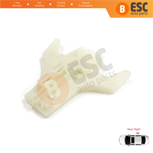 Window Regulator Repair Clips Rear Right Door for Hyundai Santa Fe CM 2005-2012 Elantra HD 2005-2011 834712B000