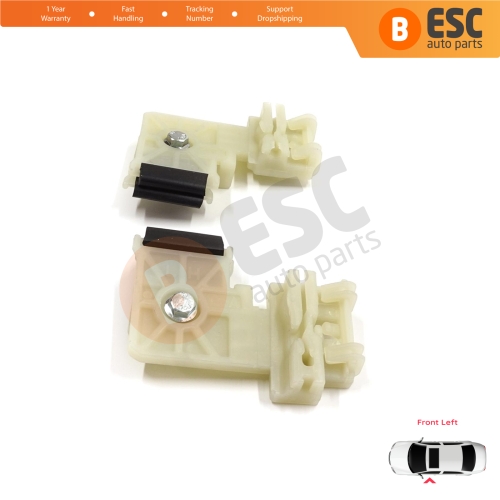 Window Regulator Repair Clips Front Left Door for Hyundai Elantra MK5 MD UD 2010-2016 4-Door Sedan 82471-3Y010