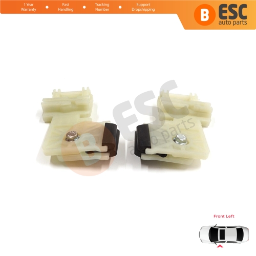 Window Regulator Repair Clips Front Left Door for Hyundai Elantra MK5 MD UD 2010-2016 4-Door Sedan 82471-3Y010