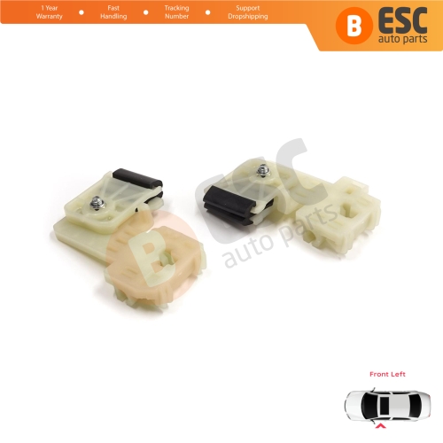 Window Regulator Repair Clips Front Left Door for Hyundai Elantra MK5 MD UD 2010-2016 4-Door Sedan 82471-3Y010