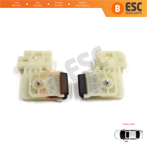 Window Regulator Repair Clips Front Left Door for Hyundai Elantra MK5 MD UD 2010-2016 4-Door Sedan 82471-3Y010