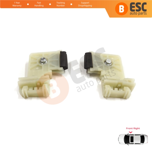 Window Regulator Repair Clips Front Right Door for Hyundai Elantra MK5 MD UD 2010-2016 4-Door Sedan 82481-3Y010