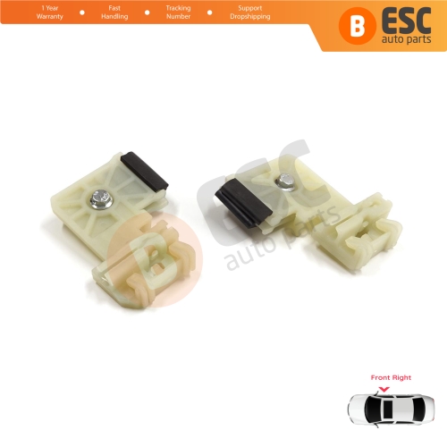 Window Regulator Repair Clips Front Right Door for Hyundai Elantra MK5 MD UD 2010-2016 4-Door Sedan 82481-3Y010