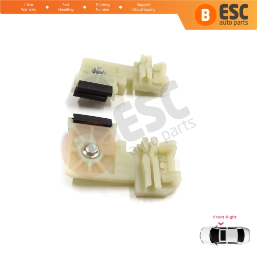 Window Regulator Repair Clips Front Right Door for Hyundai Elantra MK5 MD UD 2010-2016 4-Door Sedan 82481-3Y010