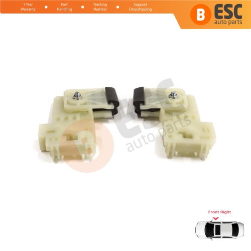 Window Regulator Repair Clips Front Right Door for Hyundai Elantra MK5 MD UD 2010-2016 4-Door Sedan 82481-3Y010