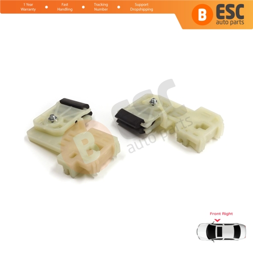 Window Regulator Repair Clips Front Right Door for Hyundai Elantra MK5 MD UD 2010-2016 4-Door Sedan 82481-3Y010