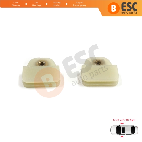 Front Window Regulator Glass Drop Runner Holder Clips for Land Rover Defender L315 L316 90 110 130 1994-2016 STC4787