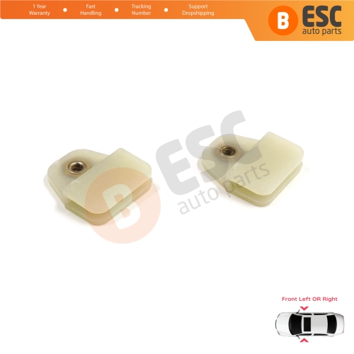 Front Window Regulator Glass Drop Runner Holder Clips for Land Rover Defender L315 L316 90 110 130 1994-2016 STC4787