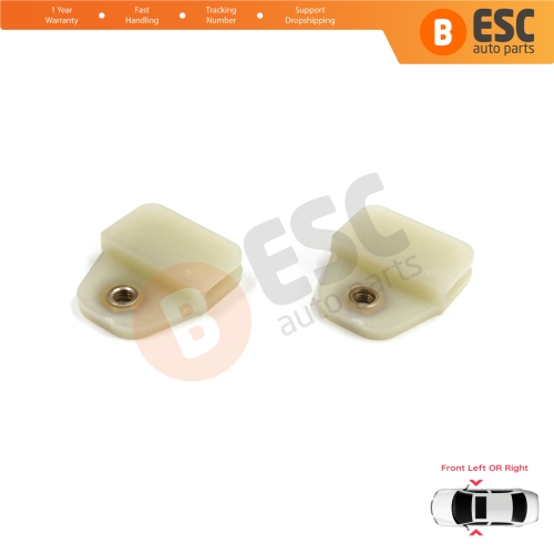 Front Window Regulator Glass Drop Runner Holder Clips for Land Rover Defender L315 L316 90 110 130 1994-2016 STC4787