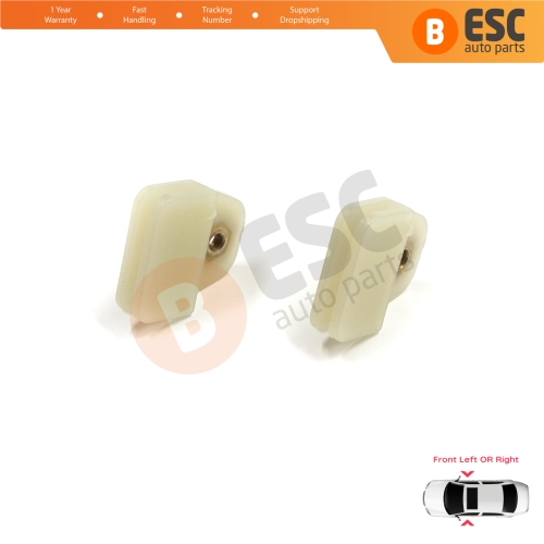 Front Window Regulator Glass Drop Runner Holder Clips for Land Rover Defender L315 L316 90 110 130 1994-2016 STC4787