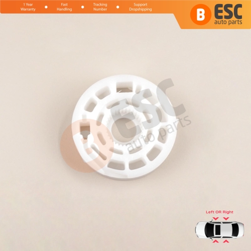 Window Regulator Repair Cable Roll Gear Reel Wheel Pulley for Mitsubishi Carisma DA 1995-2006 4/5 Door