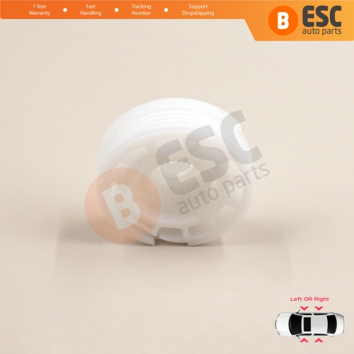 Window Regulator Repair Cable Roll Gear Reel Wheel Pulley for Mitsubishi Carisma DA 1995-2006 4/5 Door