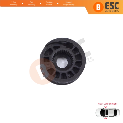 Window Regulator Repair Cable Roll Gear Reel Wheel Pulley Front Door for VW Golf MK7 5G 2012-2021 4/5 Door 5G4837461 5G4837462