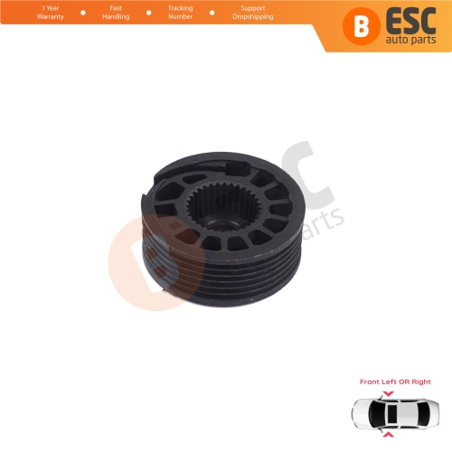 Window Regulator Repair Cable Roll Gear Reel Wheel Pulley Front Door for VW Golf MK7 5G 2012-2021 4/5 Door 5G4837461 5G4837462