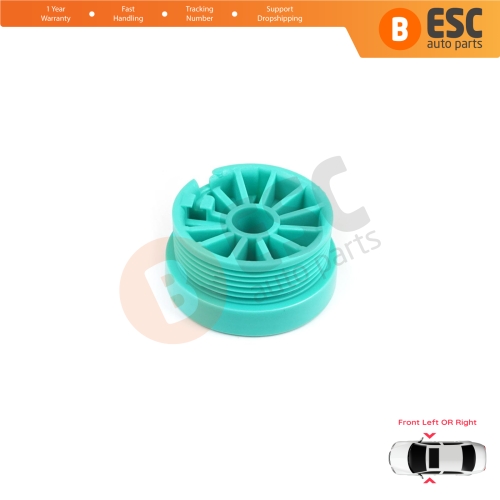 Window Regulator Repair Cable Roll Gear Reel Wheel Pulley Front Door for Fiat Ducato MK2 Peugeot Boxer Citroen Jumper Relay 230 244 1994-2006