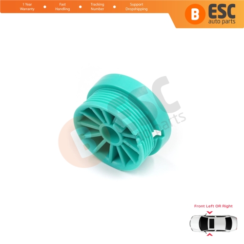 Window Regulator Repair Cable Roll Gear Reel Wheel Pulley Front Door for Fiat Ducato MK2 Peugeot Boxer Citroen Jumper Relay 230 244 1994-2006