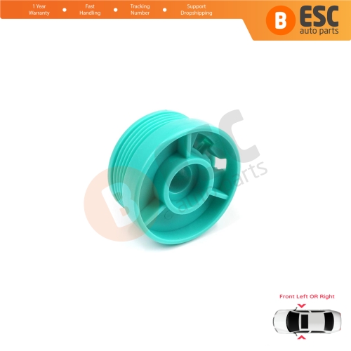 Window Regulator Repair Cable Roll Gear Reel Wheel Pulley Front Door for Fiat Ducato MK2 Peugeot Boxer Citroen Jumper Relay 230 244 1994-2006