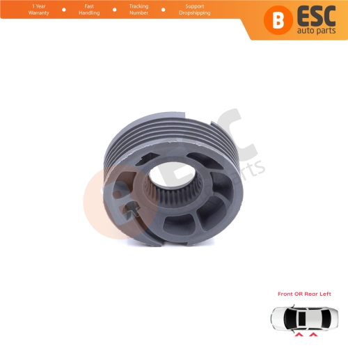 Window Regulator Repair Cable Roll Gear Reel Wheel Pulley Left for Range Rover L405 Sport L494 2013-2022