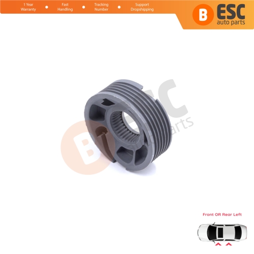 Window Regulator Repair Cable Roll Gear Reel Wheel Pulley Left for Range Rover L405 Sport L494 2013-2022
