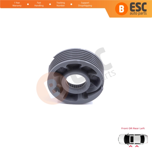 Window Regulator Repair Cable Roll Gear Reel Wheel Pulley Left for Range Rover L405 Sport L494 2013-2022